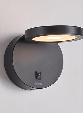 谱照明光玉壁灯R外a9欧5高显卧室GRe4Xapm床头过道走廊楼色梯户温