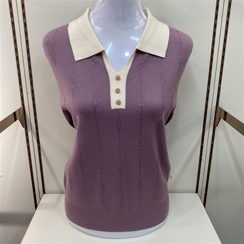 2024妈妈秋装新款小衫洋气高贵毛衣中老年人女装秋冬有领针织上衣,女装/女士精品,中老年女装,淘宝优惠券,粉丝福利购,淘宝优惠卷