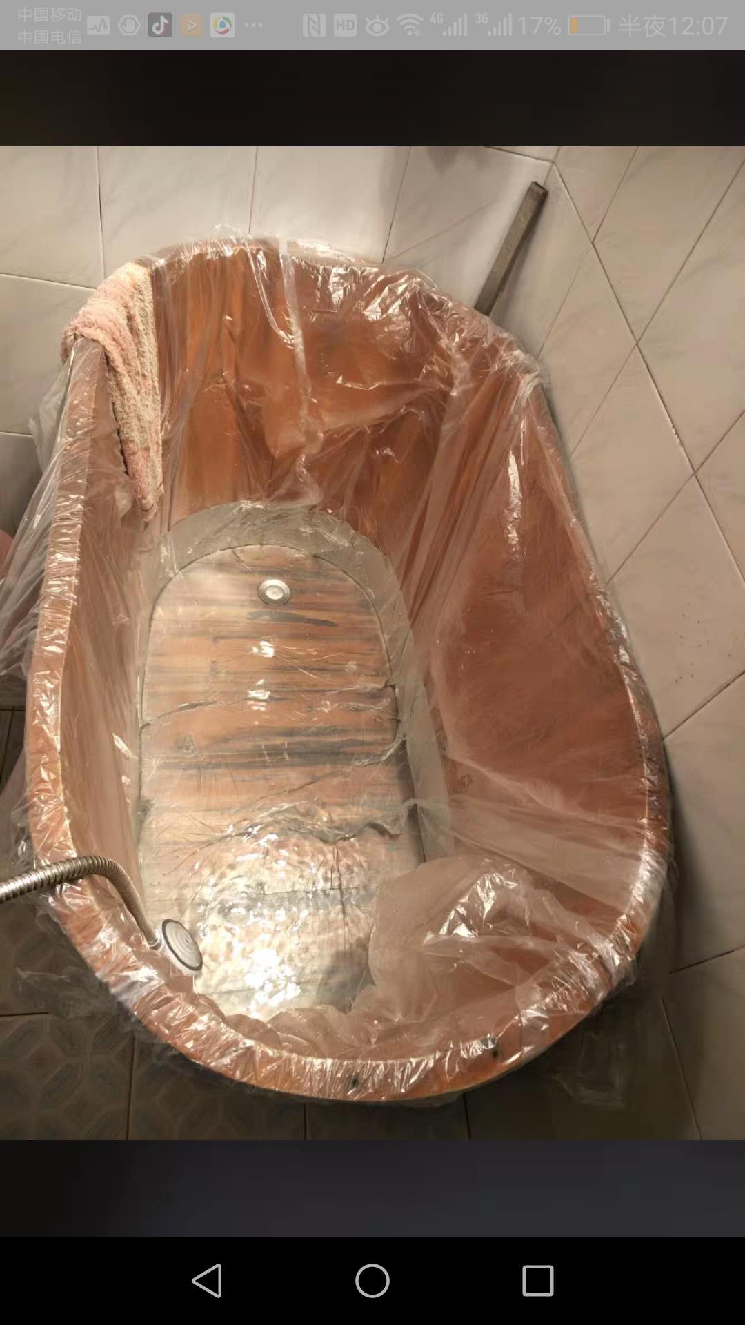 50个加厚一次性泡澡袋浴缸膜套水疗袋木桶婴儿游泳池袋塑料沐浴袋