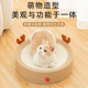 剑麻猫抓板耐磨不掉屑猫爪盆猫抓窝盆一体大号圆形猫咪玩具磨爪器