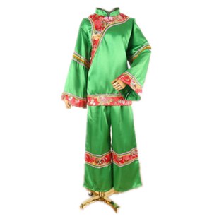 地主婆服装媒婆演出服老年秧歌服戏服开心阿奶老太太服装老太婆