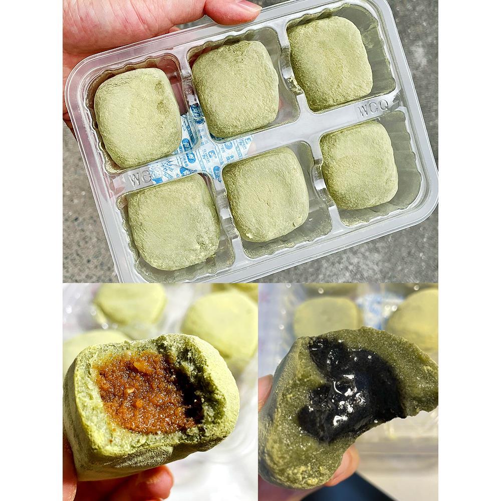 宁波特产纯手工现做米鸭蛋艾草清明果青团子糯米糍粑松花麻糍糕点