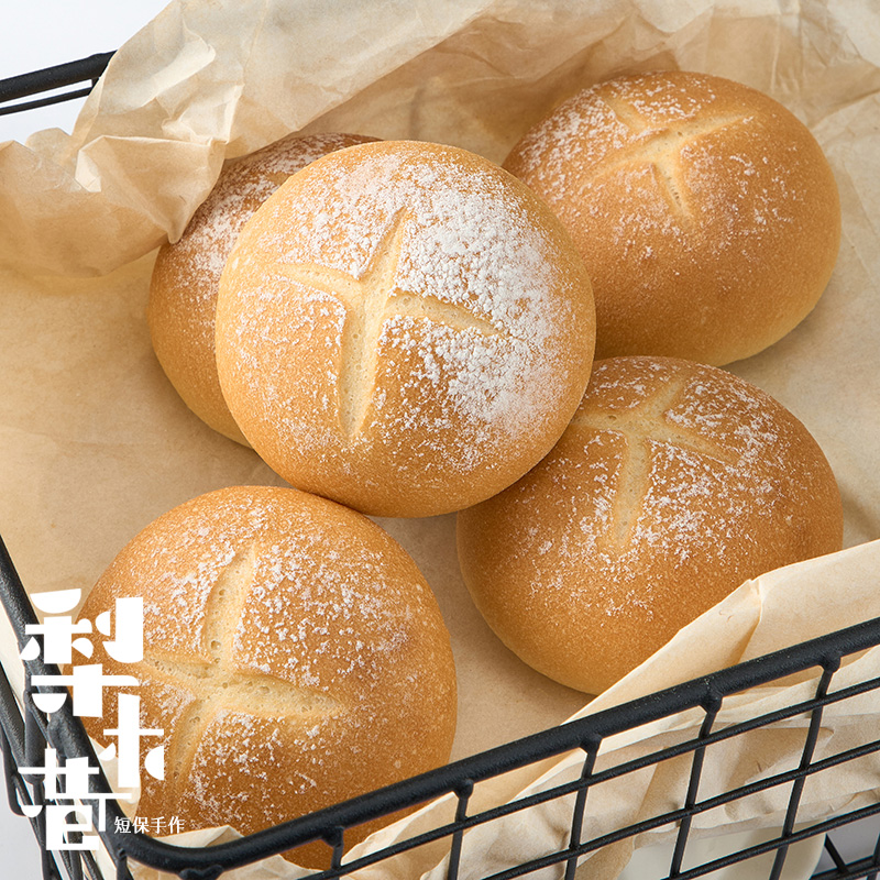 梨木巷【日式大米面包原味】无添蔗糖手作欧包健身早餐饱腹糕点