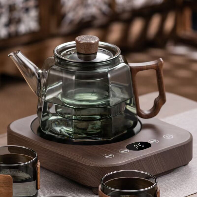 围炉煮茶壶高硼硅耐热透