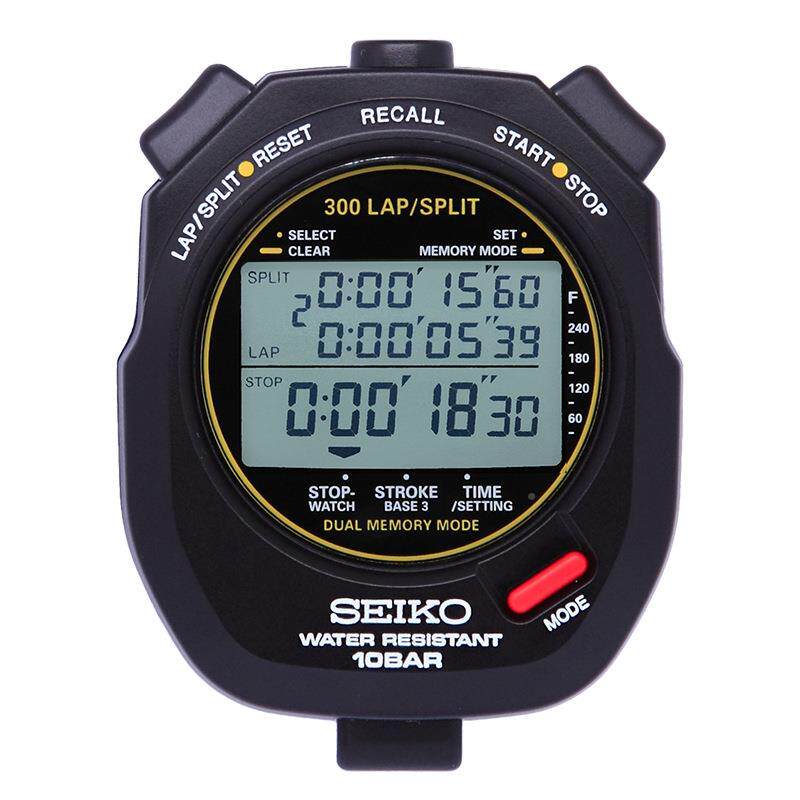 SEIKO精工练秒表S141原装正品23593J防水VSAS003教300S141跑S道计