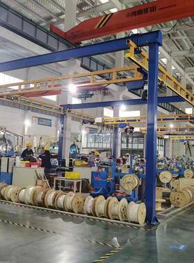 流水线车用KB性K组合起重间机0.k5吨KBK柔吊UQW 刚性bk轨道起重机