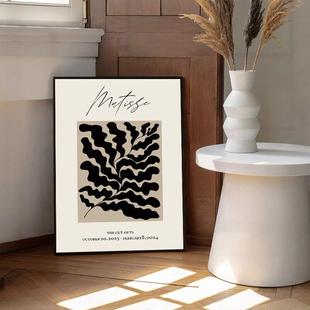 马蒂斯客厅装 饰画抽象覆古玄关挂画小众艺术卧室房间桌面摆画壁画