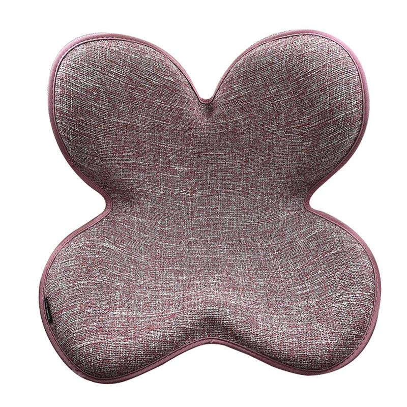 日式花瓣护腰坐垫 骶骨支撑护腰矫正坐姿防止驼背脊椎侧弯美臀垫