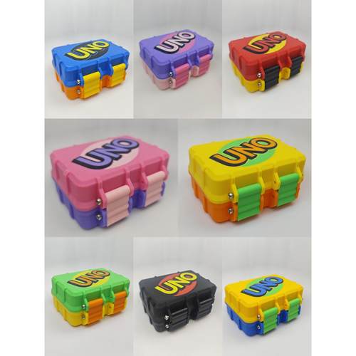 UNO卡牌盒子卡牌收纳盒卡片收纳盒名片收纳盒收纳包精致收纳