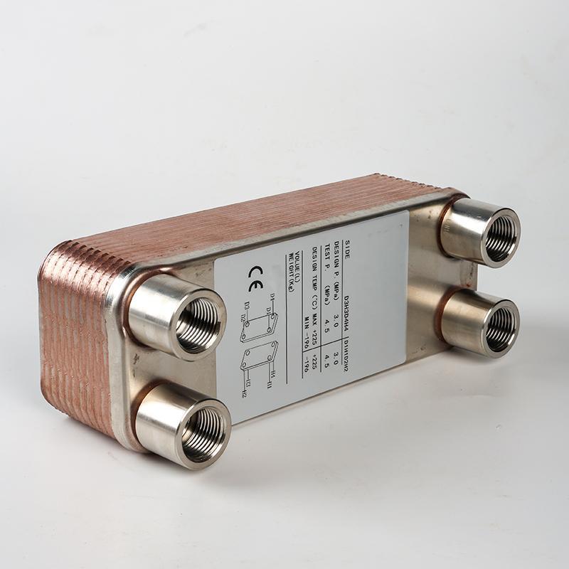 铜钎焊板式换热器B3-014热交换器减速机油散热器BL14油散热冷却器