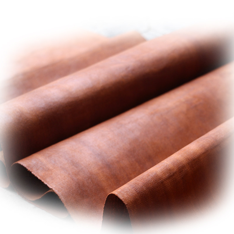 倚山人贵州黔东南侗族侗亮布蛋清棉布料草木植染薯莨染土黄宽42cm,居家布艺,海绵垫/布料/面料/手工diy,淘宝优惠券,粉丝福利购,淘宝优惠卷