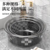 洗脸盆家用卫生间学生宿舍用厨房盆子洗衣盆小大号塑料盆加厚耐用