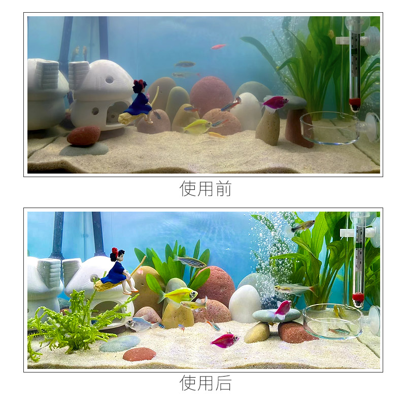 鱼缸过滤棉净化鱼缸过滤材料高密度双层加厚过滤器净水生化棉