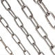 304不锈钢加粗链条手拉吊车起重秋千狗炼护栏焊接铁炼晾衣防滑链