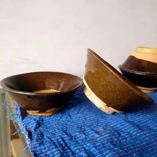 民俗老物件怀旧收藏老土碗旧碗农村酒碗旧货杂项老东西道具摆件