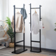 落地卧室实木衣帽架小户型挂衣架办公室晾衣挂包架简易角落衣服架