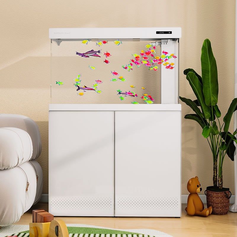 森森鱼缸超白玻璃免换水金鱼缸中大型水族箱客厅小型落地底滤鱼缸,宠物/宠物食品及用品,桌面缸,淘宝优惠券,粉丝福利购,淘宝优惠卷