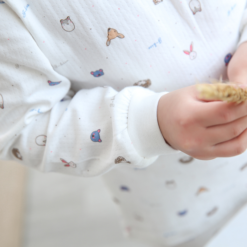 儿童纯棉打底内衣套装男童女宝宝秋衣秋裤婴儿衣服贴身睡衣春秋季
