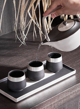 邸高家居和唐新中式餐厅场景布置摆台餐边柜软装陶瓷摆件饰品搭配