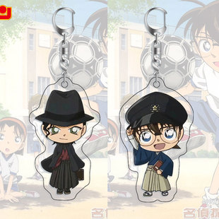 2022名侦探柯南钥匙扣书包挂件饰亚克力怪盗基德服部平次动漫周边