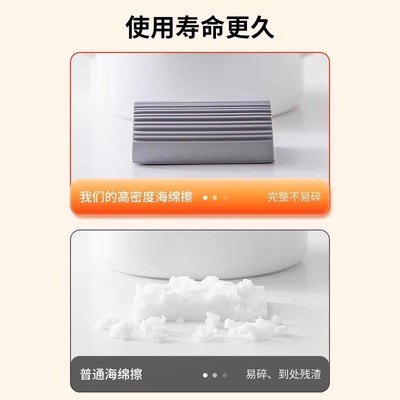 清洁棉海绵擦厨房不粘油清洁块洗手台吸水清洁棉吸海绵擦家用海绵