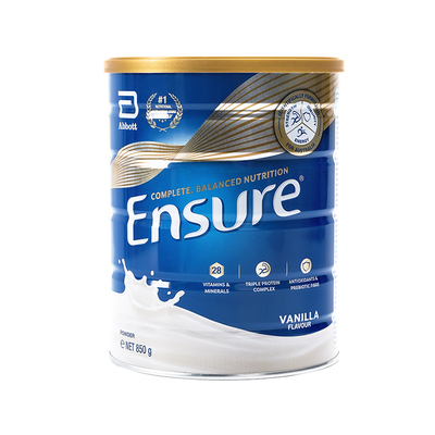 澳大利亚Abbott雅培全安素大安素成人全面营养粉850g香草味进口