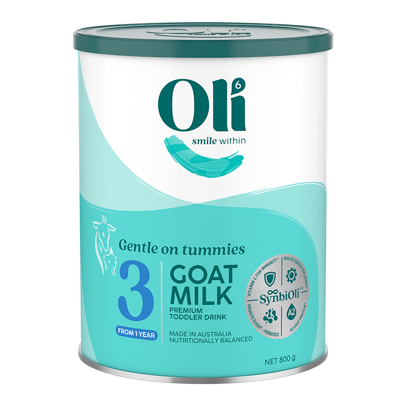 Oli6颖睿亲和乳元gHMO幼儿羊奶粉3段800g1岁以上新老包装随机发货