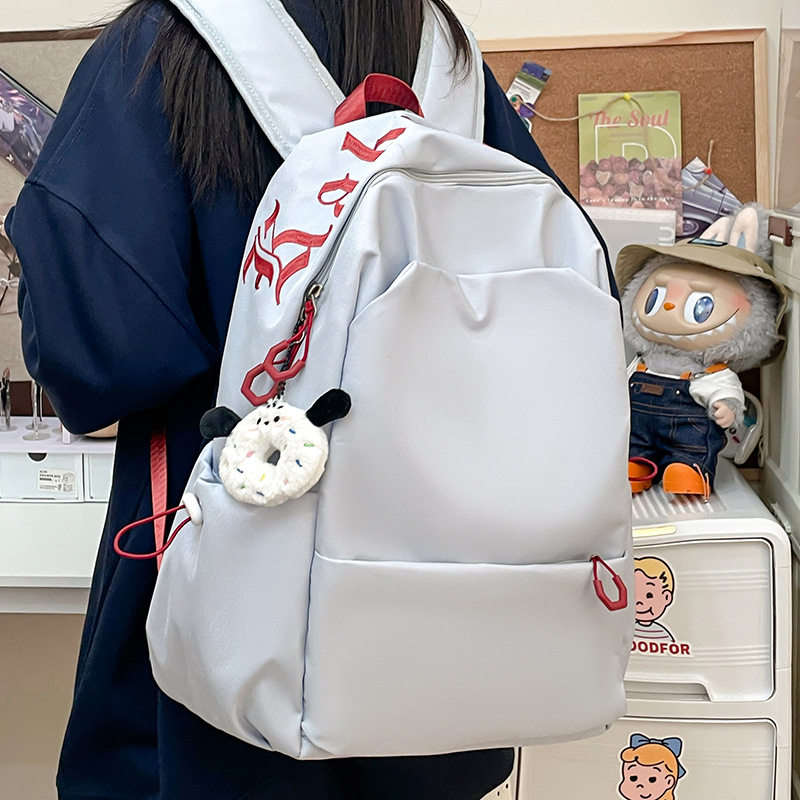 美式复古双肩包大容量ins风小众初高中学生百搭书包2026新款男女