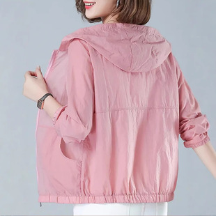 爆款防晒衣女款2026新款夏季薄款冰丝外套时尚洋气大码透气防晒服