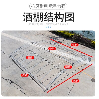 加厚油布雨棚婚庆活动酒席帐篷商铺门店农M村户外停车摆摊用遮阳