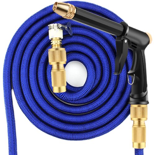 高压洗车水枪抢家用神器伸u缩水管软管自来水喷头冲洗喷枪增压加