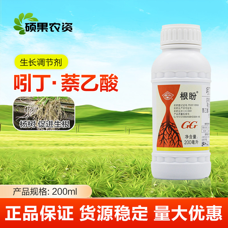 国光根盼 5% 吲丁萘乙酸 生根粉生根液生长调节剂促发须根壮主根