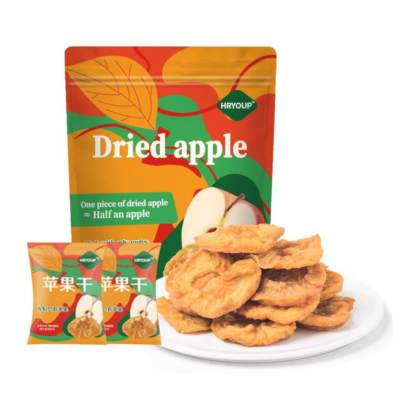 HRYOUP苹果干零添加红富士苹果脯孕妇儿童健康小零食会员超市代购