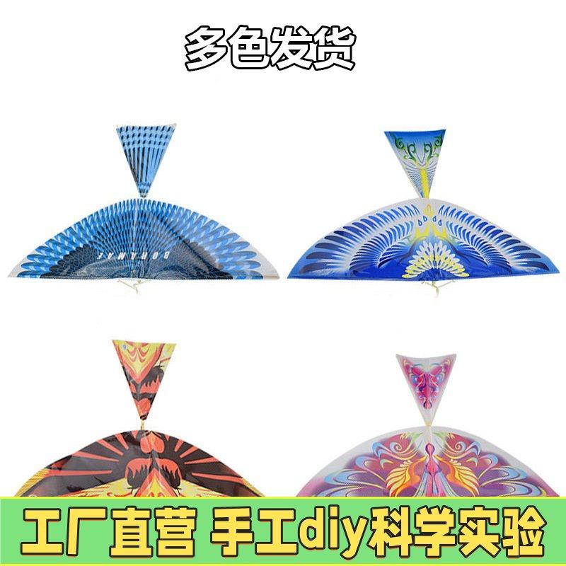 博燃科教大号仿生鸟橡筋航模飞机滑翔机 DIY儿童益智手抛飞机EC91