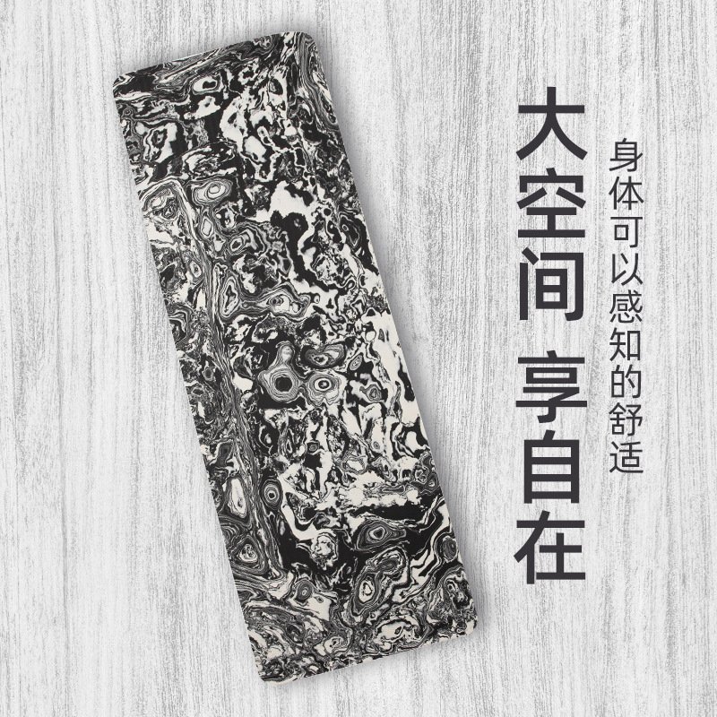 迷彩TPE瑜伽垫隔音防震运动健身垫防滑加厚地垫 家用静音跳绳F-08