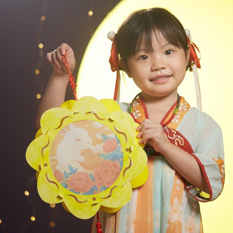 马年新春手工diy玉环灯笼儿童幼儿园制作材料包手提发光花灯EC03,玩具/童车/益智/积木/模型,其他手工制作,淘宝优惠券,粉丝福利购,淘宝优惠卷