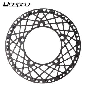 LP litepro折叠自行车单盘片 53t 56t 58t蜘蛛盘BCD130风行牙盘用