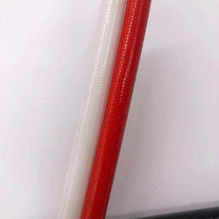 4KV绝缘阻燃套管玻璃纤维套管玻纤管自熄管4000V硅胶内纤外胶管