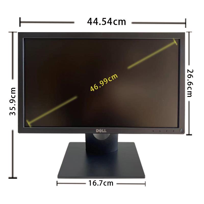 Dell戴尔显示器 E1916H/E1916HV办公监控工业挂壁显示器18.5英寸