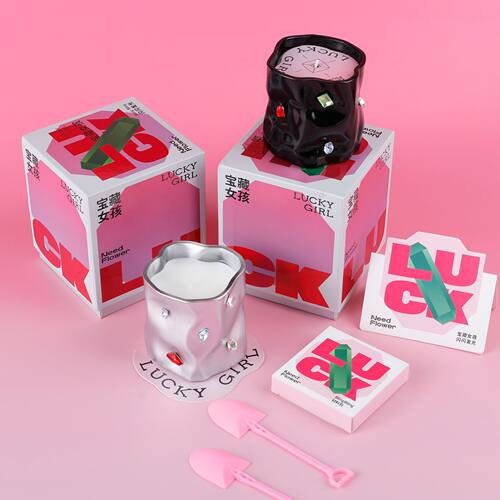 宝藏女孩DIY香薰蜡烛种植