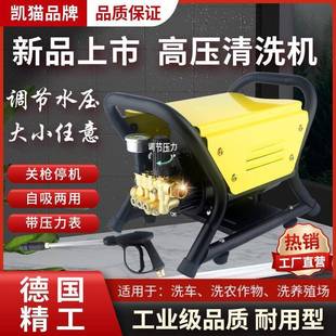 01家用车感应洗器v专吸业刷车水泵自高压清洗 凯率猫大功洗车机GC