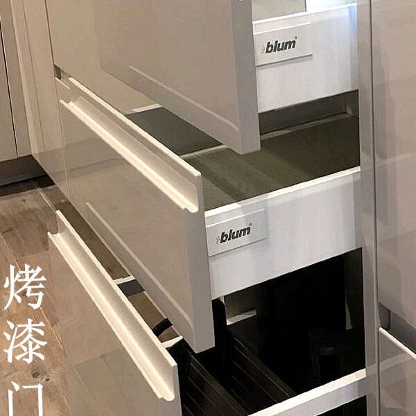 多层实木欧式烤漆门板钢琴汽车烤漆橱柜门整体厨房衣柜门定 做无