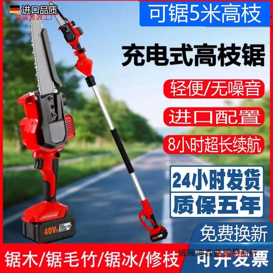 德国进口锂电伸缩高枝修枝锯