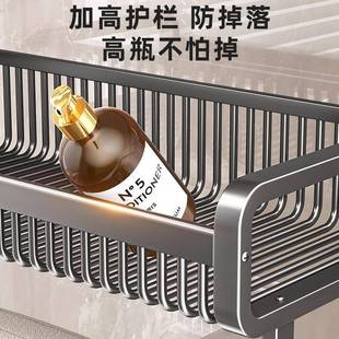 XRZ浴毛架免打厕所浴巾架毛巾巾杆卫生间置物架淋浴房室玻璃门挂