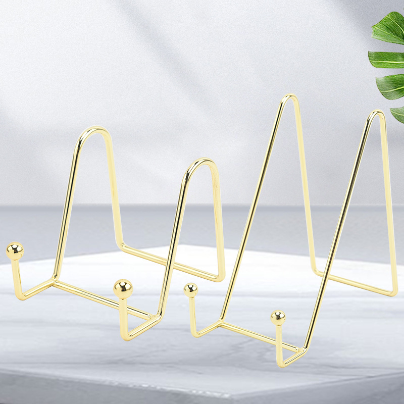 简约装饰杂志瓷盘子支架展示架