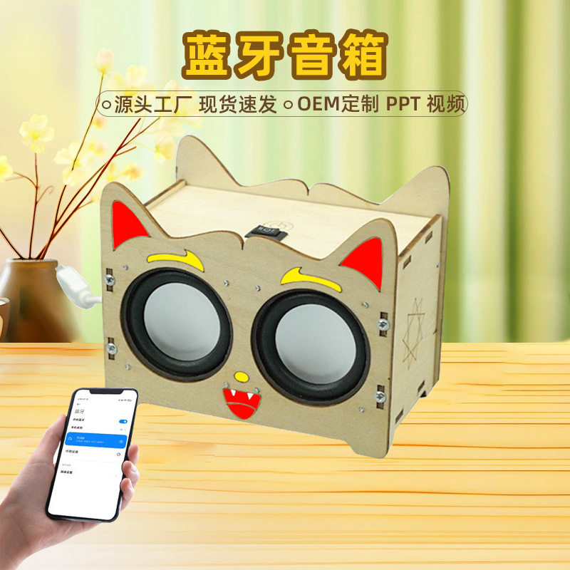 蓝牙音箱模型科技小制作小发明 小学生stem科学实验器材儿童科教