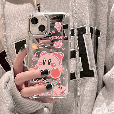 胜壳苹果手机壳镜面可爱星之卡比