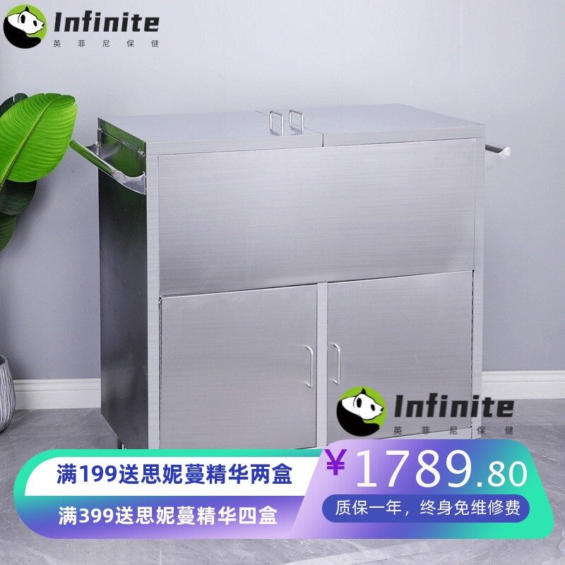 加厚不锈钢无菌柜污物回收转运推车室物品下送车被服送物车