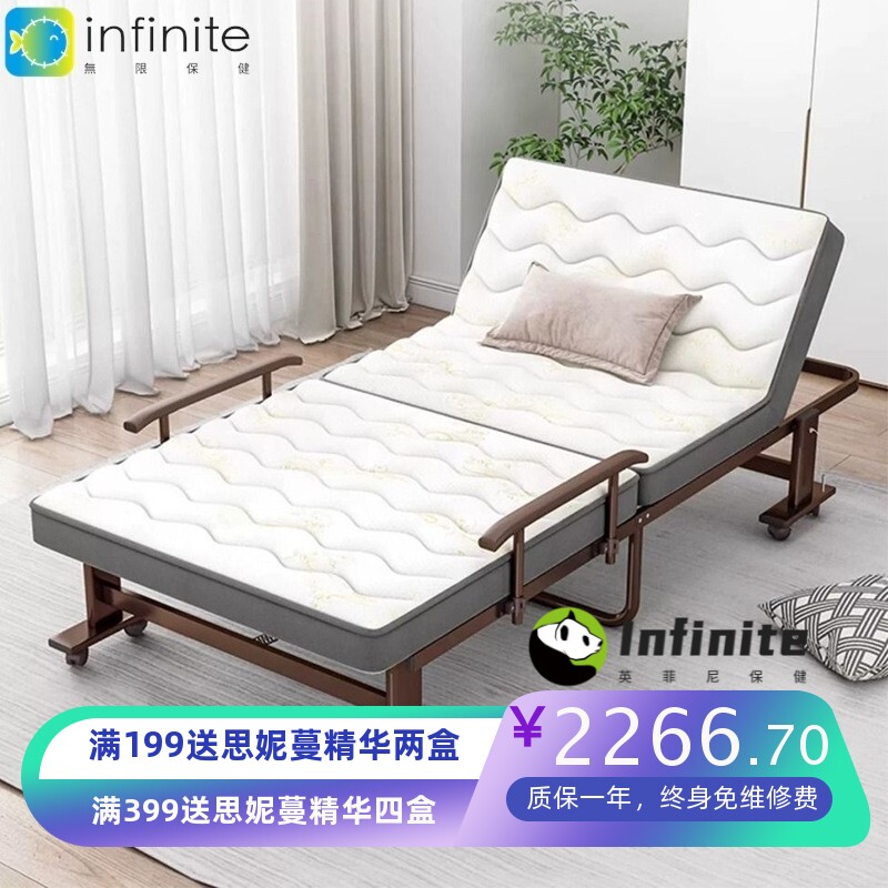 午睡折叠床加厚加固单人超厚办公室躺椅午休乳胶折叠床便携陪护床