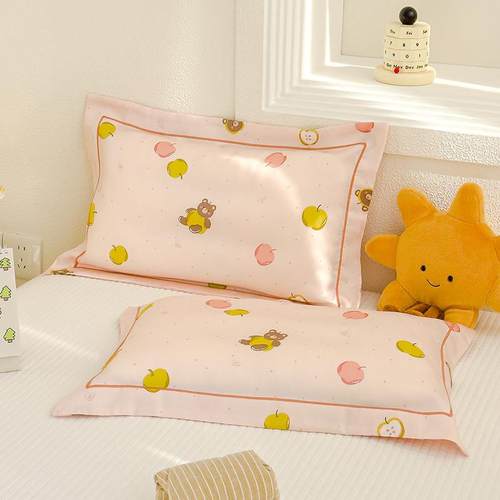 天丝a级枕头套夏季降温枕头套儿童小枕套35X55Cm30X50婴儿